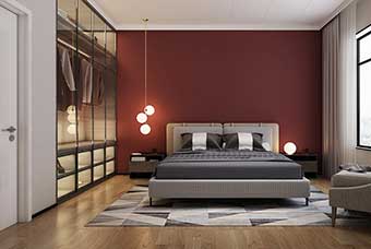 衢州现代风格-卧室