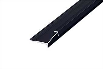 衢州航空纤维墙咔铝合金阳角线（哑黑氧化）