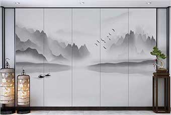 衢州森佰汇航空纤维（山水画系列）