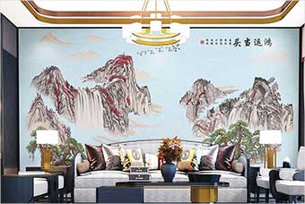 衢州森佰汇航空纤维墙咔（鸿运当头）